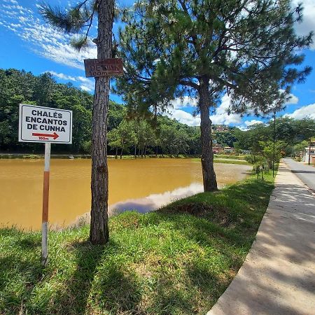 Chales Encantos De Cunha Azul ภายนอก รูปภาพ