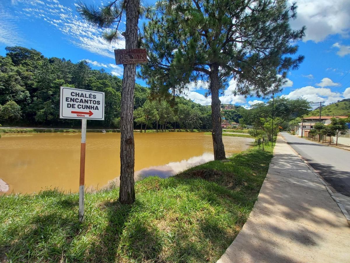 Chales Encantos De Cunha Azul ภายนอก รูปภาพ